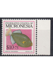 MICRONESIA 1998 francobolli tematica Fauna Yvert e Tellier serie completa 564 Pesce